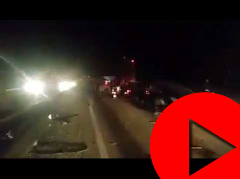 مصرع 6 أشخاص في حادثة سير بين طنجة وأصيلة 
