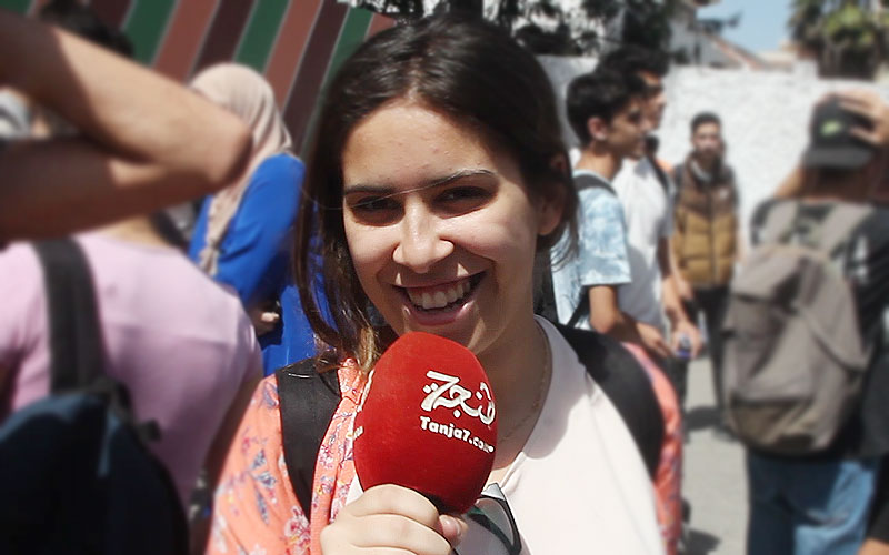 تلاميذ علال الفاسي بعد أولى امتحانات البكالوريا (فيديو)