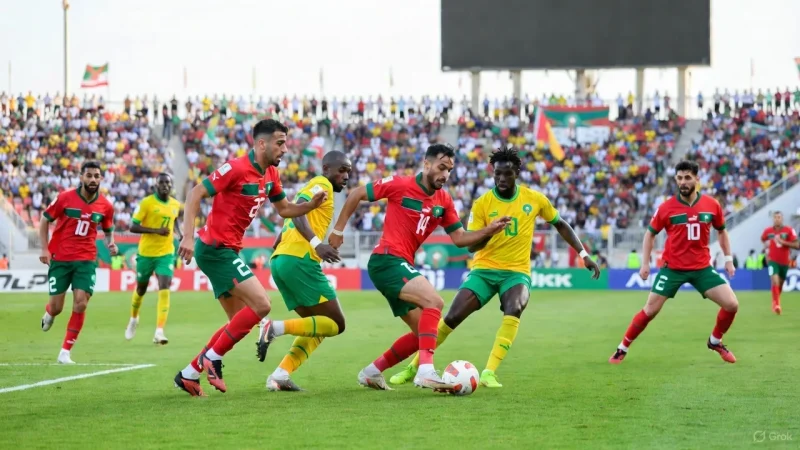 بث مباشر.. المغرب ضد جزر القمر في كأس العرب