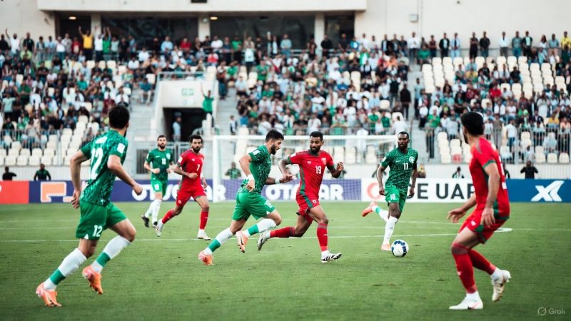 مباشر.. السعودية ضد عمان