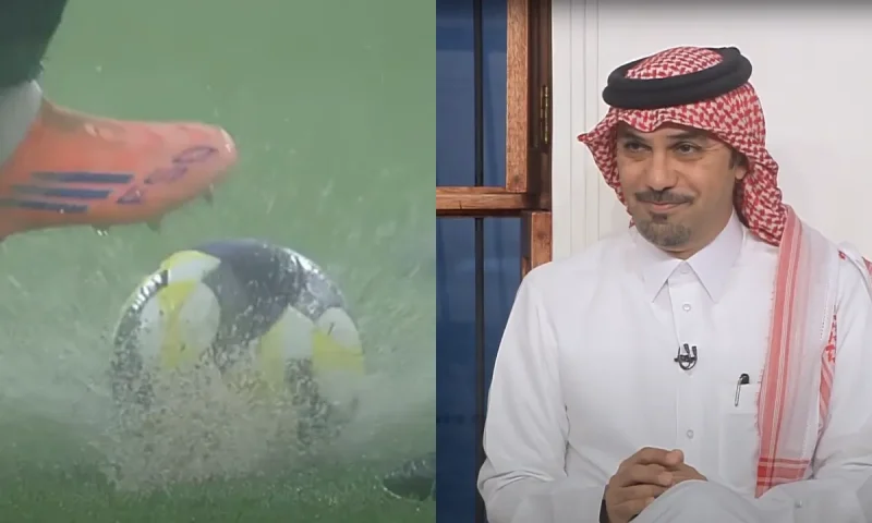 الأمطار تغرق ملعب مباراة في كأس العرب.. والإعلام القطري الرسمي: مطر خير لغسل الذنوب!!