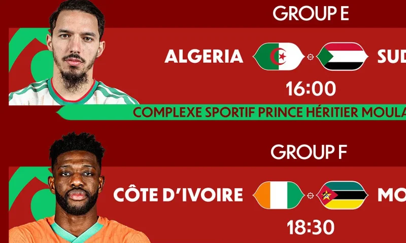 اليوم الرابع.. برنامج مباريات كأس إفريقيا في المغرب