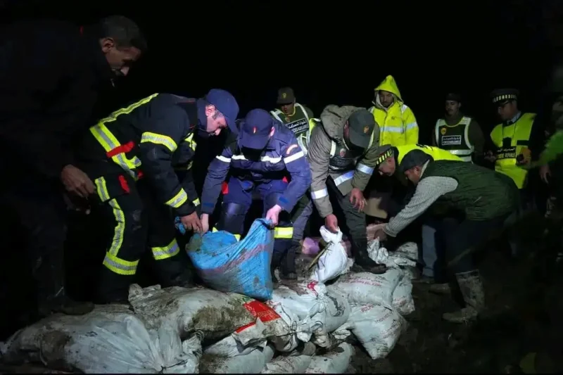 سيدي قاسم.. تنظيم عملية إجلاء سكان وماشية تخوفا من ارتفاع منسوب واد سبو