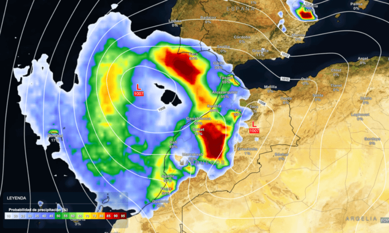 ريجينا.. منخفض جوي سيؤثر على المغرب