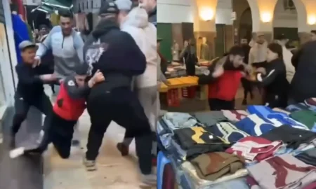 اعتداء بالأسلحة البيضاء خلال معركة بين جمهور تطوان!!