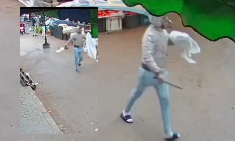 إلقاء القبض على شخص من ذوي السوابق بعد تهجمه على سوق في طنجة بسلاح