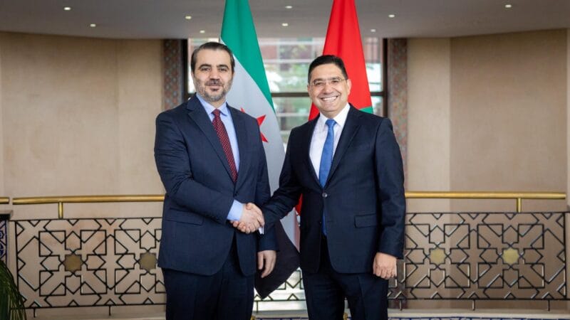 الشيباني يعلن عن صفحة جديدة بين سوريا والمغرب بعيدا عن عائلة الأسد