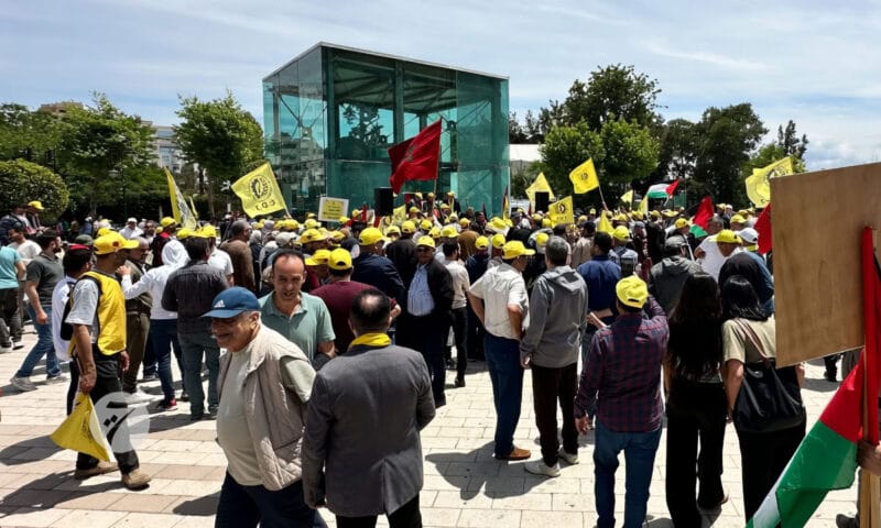 مسيرة صفراء تشتكي الغلاء وتحول طنجة لعاصمة الفساد والباطرونا المتوحشة