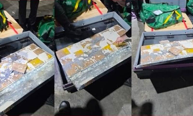 طنجة المتوسط.. توقيف سائق شاحنة متلبسا بتهريب 570 كلغ من الحشيش