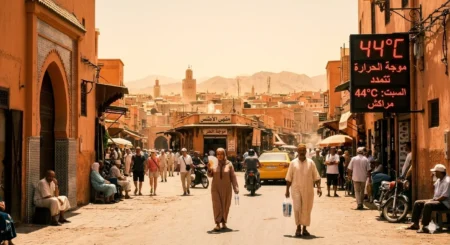 موجة الحرارة تتمدد في المدن المغربية وقد تبلغ 44 درجة ابتداء من السبت