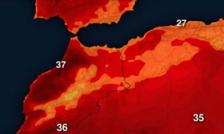قبة حرارية نادرة تتشكل فوق المغرب وإسبانيا والبرتغال
