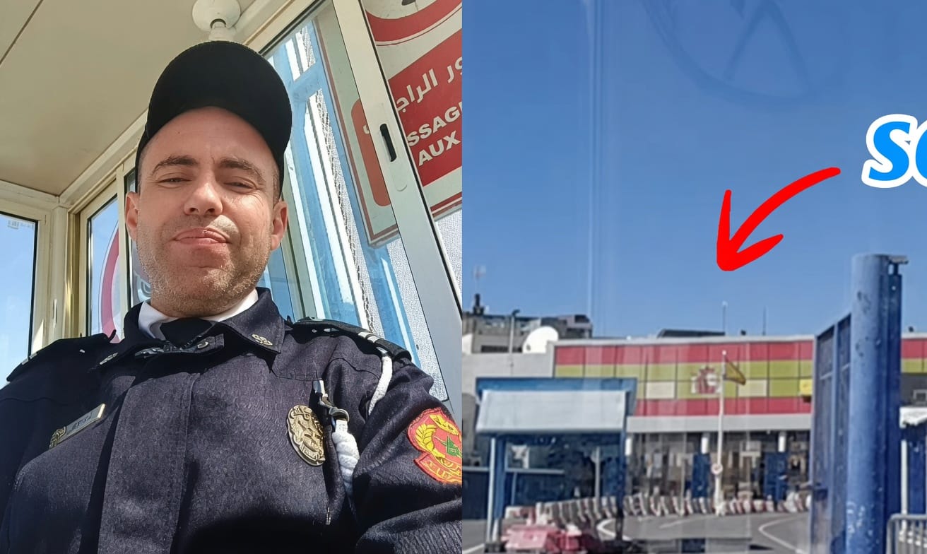 شرطي يعرض مشاهد للمرة الأولى عن ترك منصبه وطلب اللجوء في سبتة