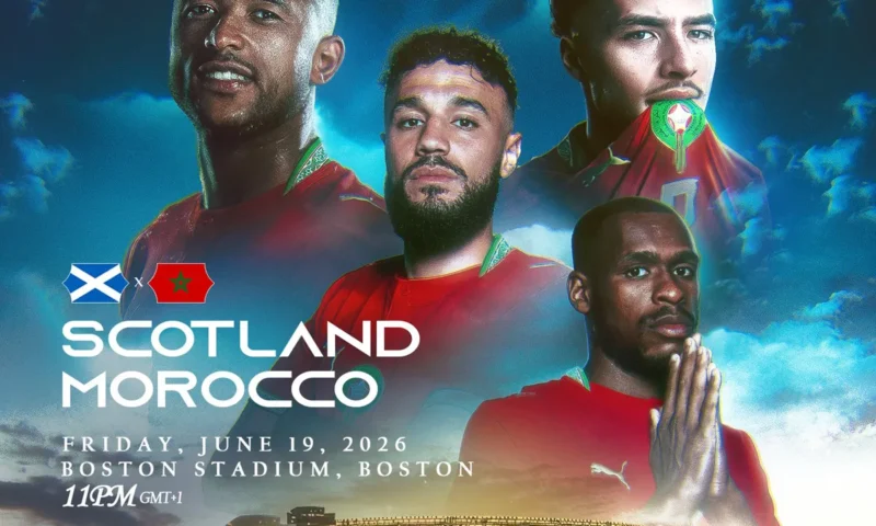 مباشر.. المغرب يواجه اسكتلندا في مونديال 2026